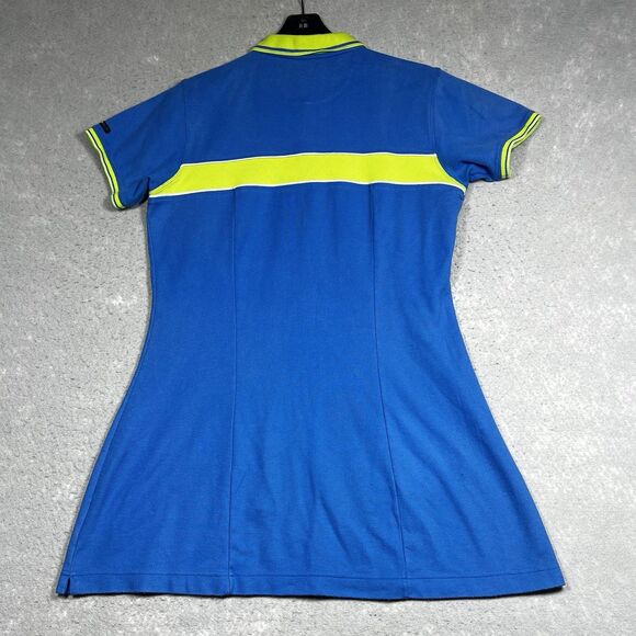 Vintage Nike Challenge Court Dri-Fit Tennis Dress Andre Agassi Womens L Blue - Picture 6 of 10